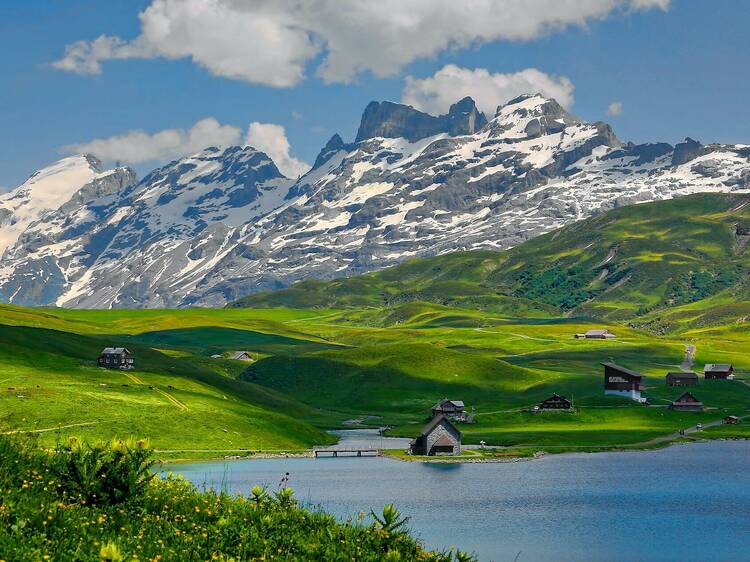 Switzerland has been voted the fourth happiest country in the world