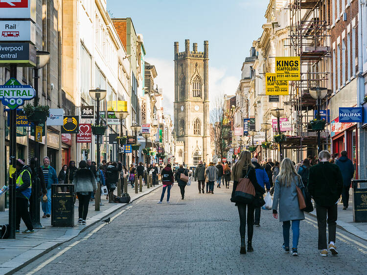 Shopping on Bold Street