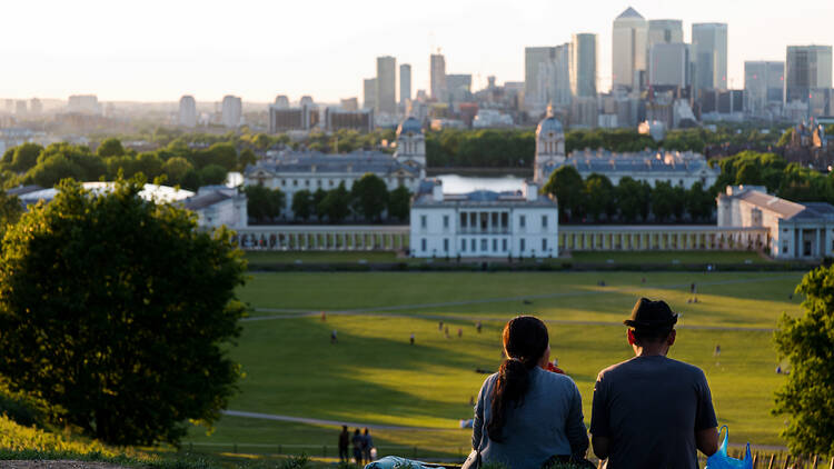 Couple at Greenwich Park