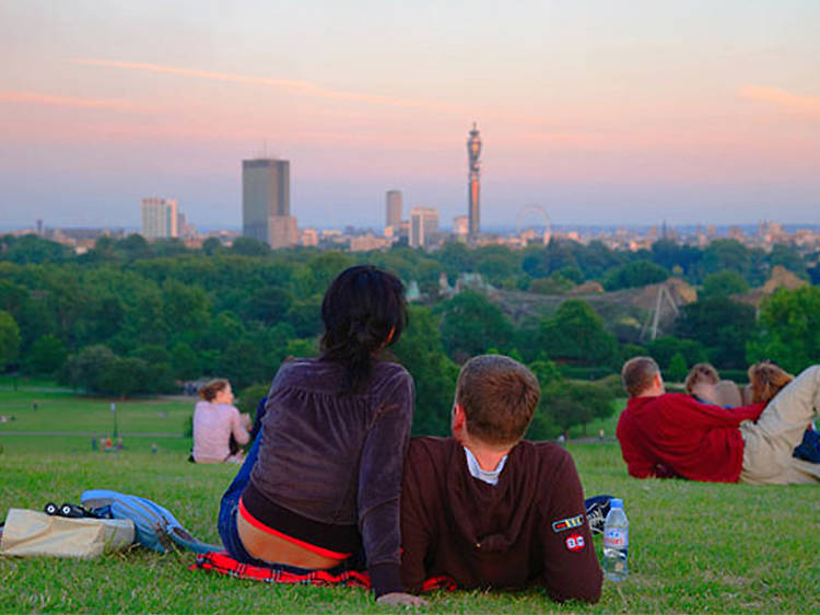 Admire the view from Primrose Hill
