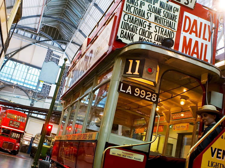 Ride a Routemaster at the London Transport Museum