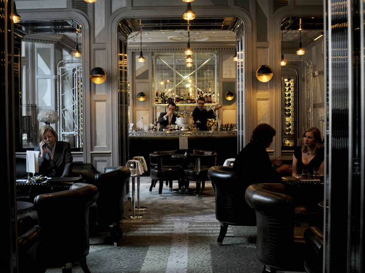 Sip cocktails at The Connaught Bar