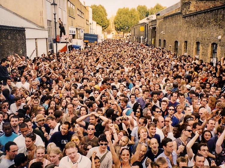 The Notting Hill Carnival route map