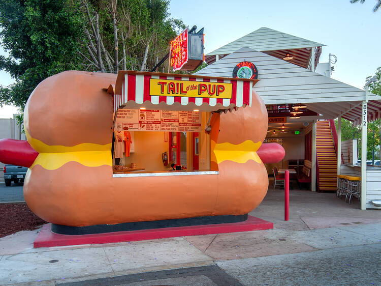 Iconic L.A. hot dog stand Tail o’ the Pup reopens in West Hollywood